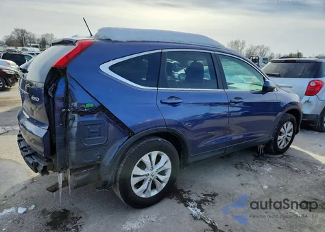 2013 Honda Cr-V Exl z USA, uszkodzony, nr VIN 5J6RM4H7XDL035079